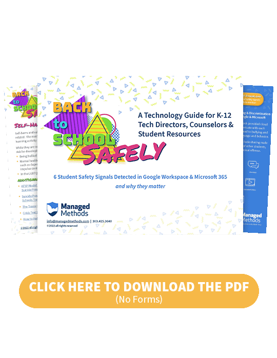 Back to School Safely Guide Technology Guide for K12 Leaders